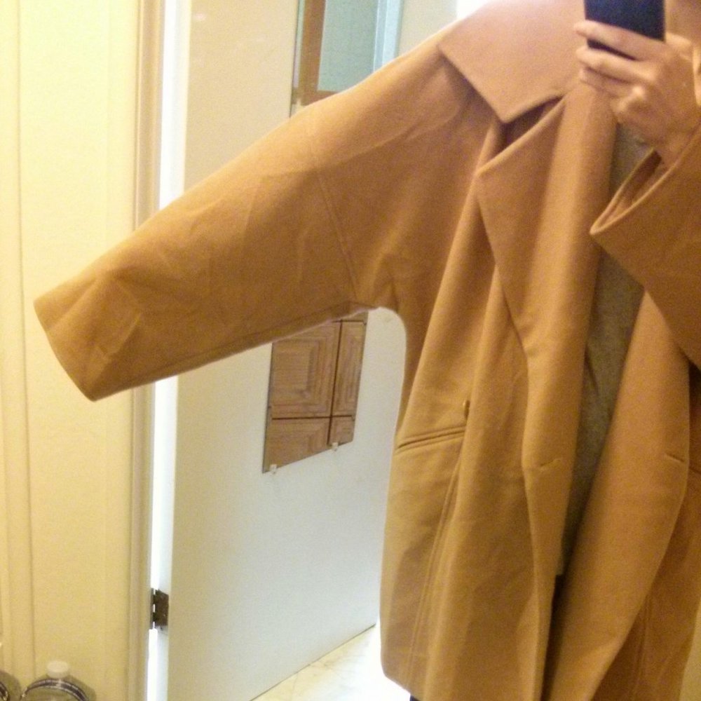 Timeless Camel Car Coat - Wool Blend - Picture 8 of 16